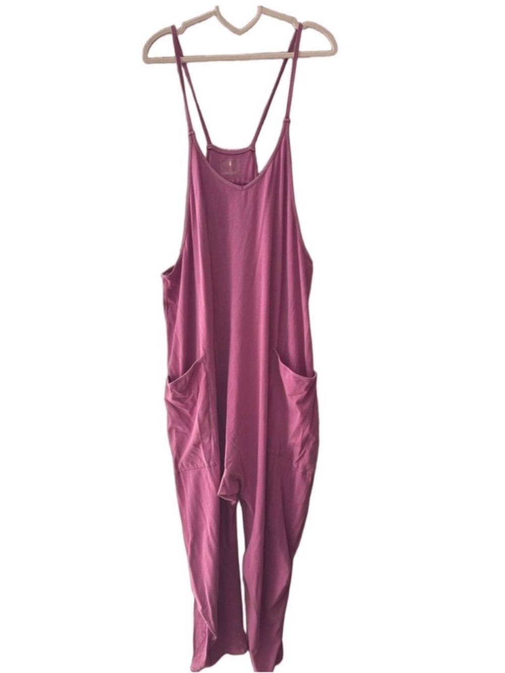 Free People Raspberry Sleeveless Hot Shot Onesie